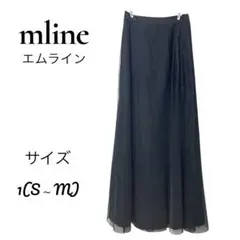 mline エムライン フレアスカート ブラック 1(S~M) 大人可愛い