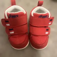 Asics ベビーシューズ 11.5cm レッド