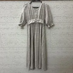 OLIVE des OLIVE チェックワンピース