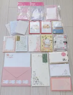 ミニレターセット・ポチ袋 17点まとめ売り