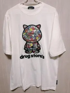 drug store's 半袖Tシャツ キャラクターアップリケのサムネイル
