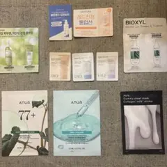 韓国スキンケア　サンプル、シートマスクセット　まとめ売り