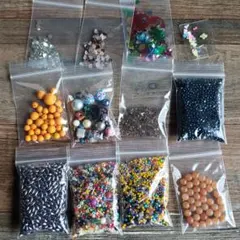 ビーズ　アクセサリーパーツ　まとめ売り