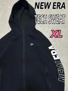 良品 ニューエラ テックスウェット フルジップフーディー XL NEW ERA
