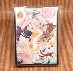 ホロライブ 白上フブキ スリーブ にゃーにゃー 白詰草 - メルカリ