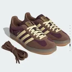 【美品】※最終値下げ アディダス ガゼル インドア マルーン 24cm