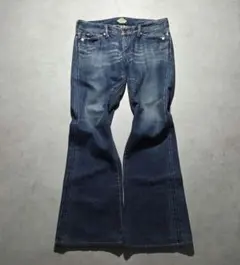 90s archive flare denim fade y2k ギャル 平成