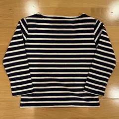 SAINT JAMES 長袖カットソー ネイビー/ホワイト キッズ