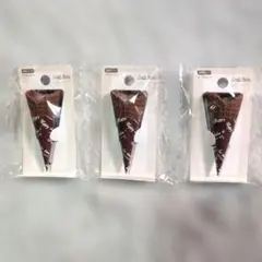 Craft Parts ワッフルコーン 装飾パーツ 3個セット