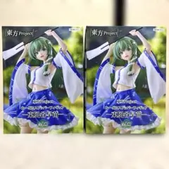 東方project ぬーどるストッパーフィギュア　東風谷早苗　十六夜咲夜