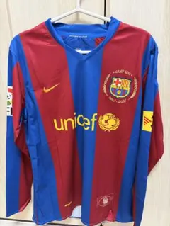 超希少 FCバルセロナ ホームユニフォーム 長袖 ガビ 2XL