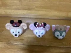 ダッフィー、シェリーメイ、ジェラトーニ置物3個セット
