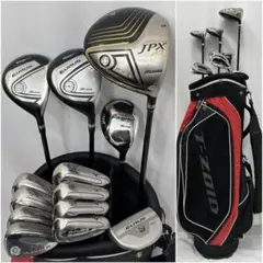 メンズ右利き初心者用 ミズノ MIZUNO ゴルフクラブセット W-2970