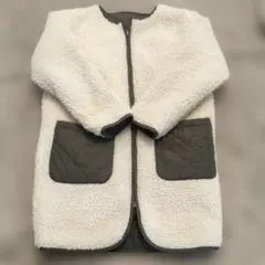 BEAMS　B MING フリースジャケット　リバーシブル　サイズ140