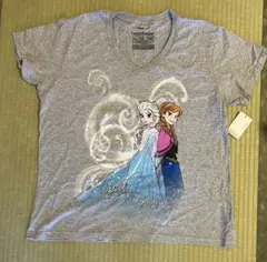 未使用★アナと雪の女王 半袖Tシャツ 2XL(3L)★エルサ 米ディズニーストア