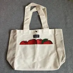 カルディ りんごバッグ トートバッグ
