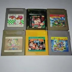 ゲームボーイソフト　6本セット
