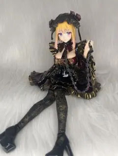 着せ恋 喜多川海夢 フィギュア リペイント 黒江雫ver ゴスロリ風 AMP