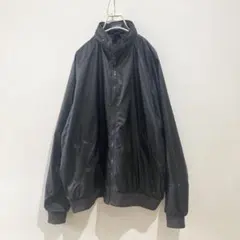 80s〜90s ナイロンジャケット USA製 ビンテージ ブラック MA-1のサムネイル