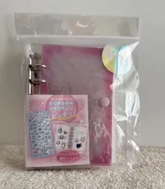 クーリア とうめいシールバインダー クリア ピンク