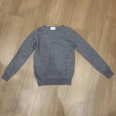 EGOIST グレー Vネック長袖セーター