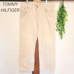 TOMMY HILFIGER トミーヒルフィガー ズボン コーデュロイ 牛革