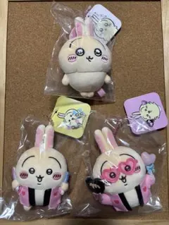ちいかわ マスコット 3種セット 遊園地 七夕 - メルカリ