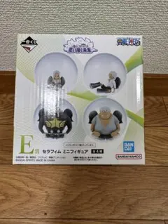 ワンピース一番くじE賞 セラフィム ミニフィギュア 全4種 BANDAI