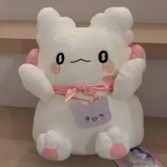 ポメラニアンもち おめかしリボン ぬいぐるみ BIG Part2 紫 - メルカリ