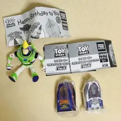 トイストーリー ガチャガチャ　バズ＆ザーグ 3点セット