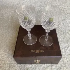HOYA CRYSTAL ペアグラスセット
