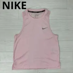 NIKE ナイキ DRI-FIT タンクトップ ランニングウェア ピンク Mのサムネイル