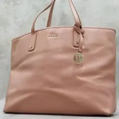 FURLA フルラ トートバッグ LINDA リンダ レザー くすみピンク A4 