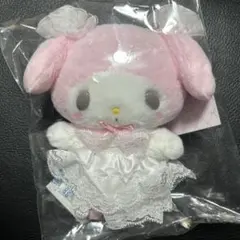【新品未使用】サンリオ レディマイメロディ マスコットホルダー バースデー