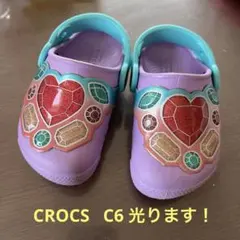 クロックス キッズサンダル　C6 光るサンダル