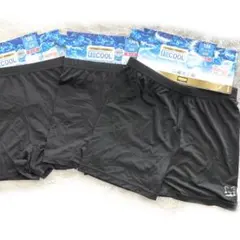 7r681 新品 しまむら 超COOL キッズ 1分丈スパッツ 135 3枚
