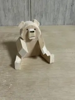 木彫りクマ オブジェ