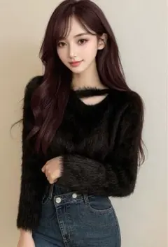 シャギーニット