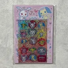 ジュエルペット　メモ帳　ホログラムシール　2点セット