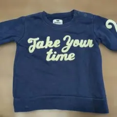 branshes ネイビー トレーナー 95サイズ