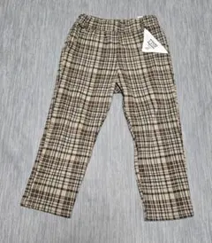 【100㎝】シシュノン チェックパンツ