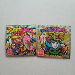 ビックリマンシール東日本 コラボ 全国　ご当地ロココ　2枚セット