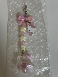 サンリオキャラクターズ シークレットストラップ（星屑ベイビーボトル） キティ