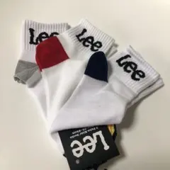 Lee リー　靴下　ソックス　3足組　２２〜２４cm