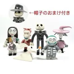 ナイトメアー・ビフォア・クリスマス　ハロウィン　ミニフィギュア　6体（おまけ付）