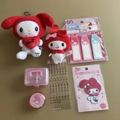 稀少 平成懷舊 美樂蒂 小盒子 貼紙 組合販售 稀有 貼布
