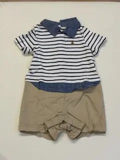 GAP セットアップ重ね着風ロンパース　6-12ヶ月