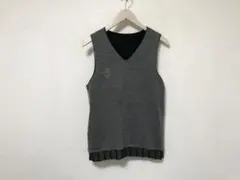 本物カステルバジャックCASTELBAJACウールVネックニットジレベストSのサムネイル