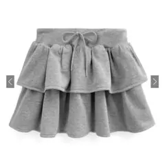 GRL インパン裏地付きティアードスウェットミニスカートpm596