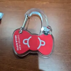 ハローキティ アクリルカラビナ　珈琲館